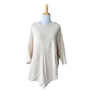 Lou & Grey Asymmetrical scoop neck tunic